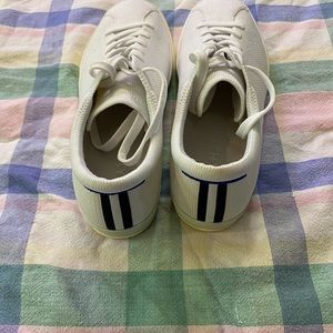 Rothy’s Lace Up Sneaker (Bright White) W8 - worn once